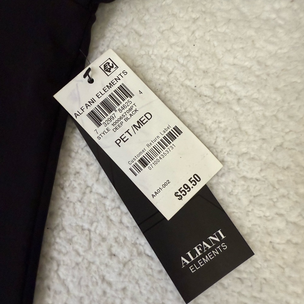 Alfani black blouse - Picture 7 of 8